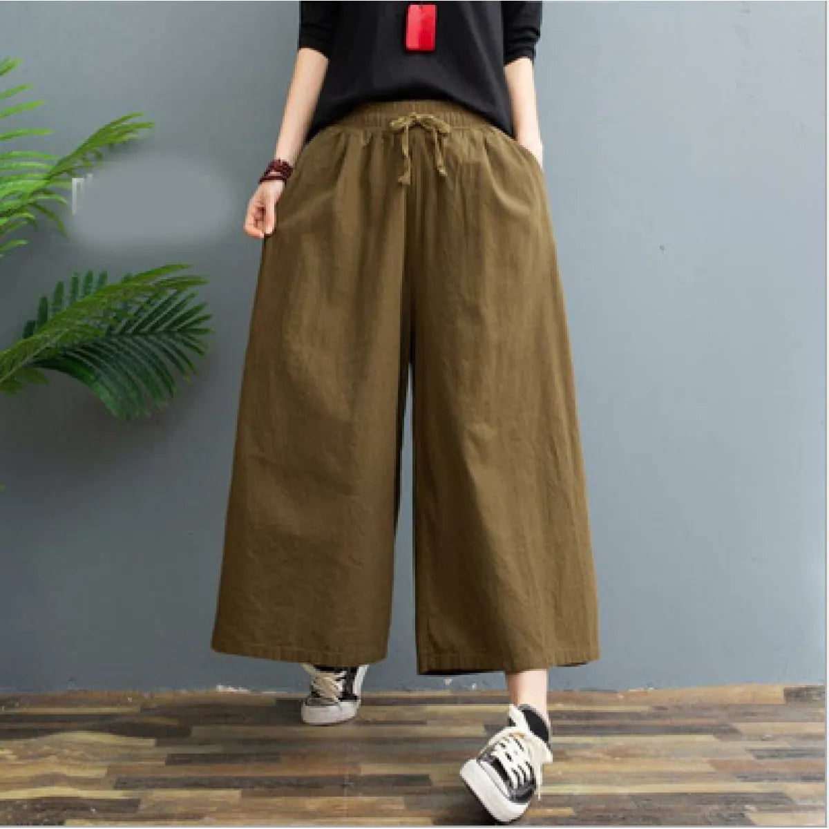 AMELINA | Pantalones plisados