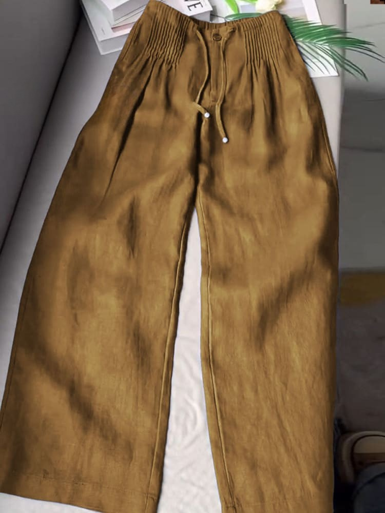 AMELINA | Pantalones plisados