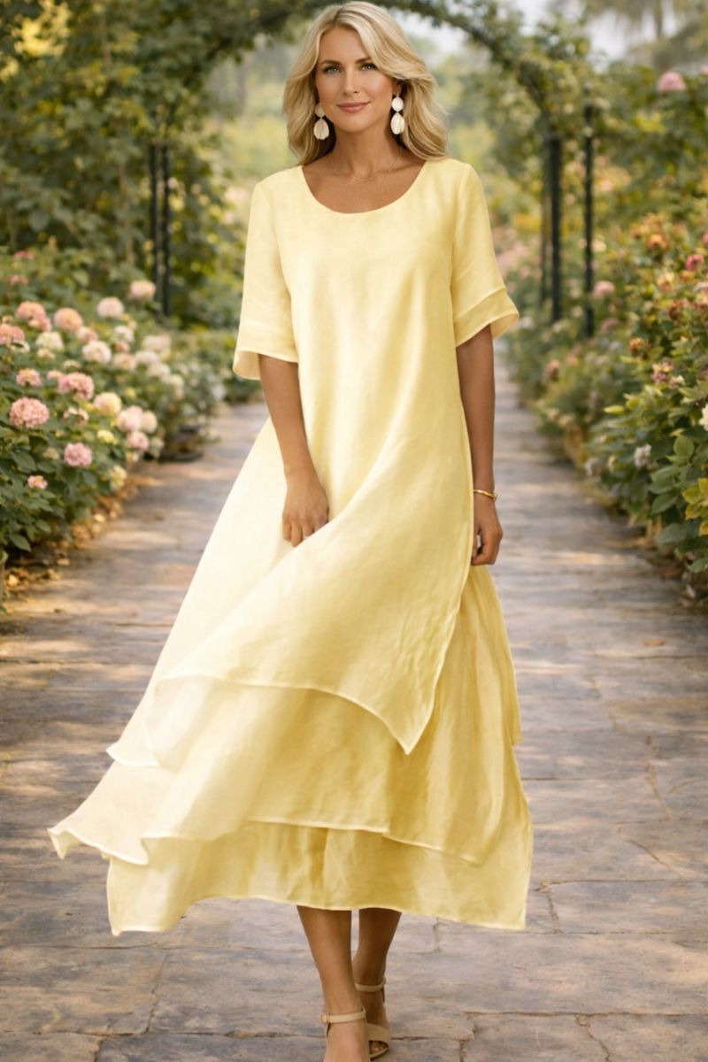 ARIA | Vestido con corte fluido