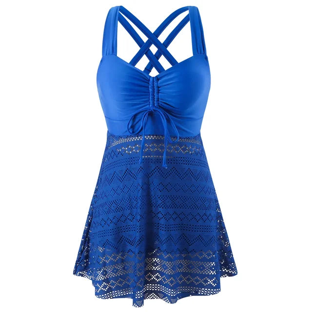 CARLA | Conjunto Tankini con falda ligera