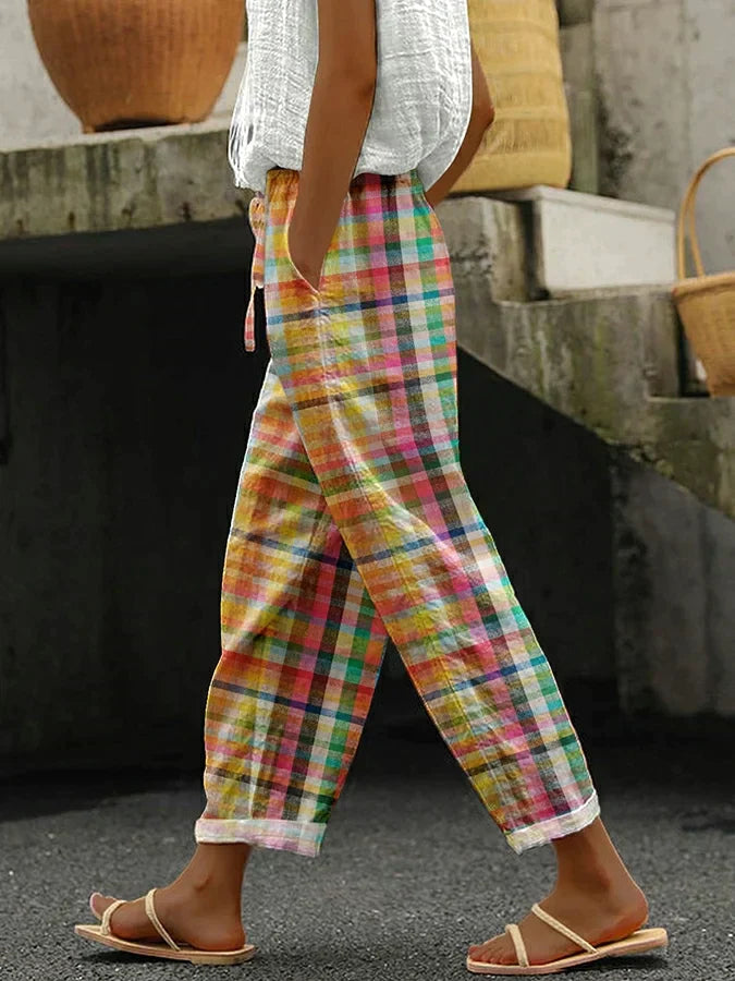 CARLA | Pantalones a rayas cómodos