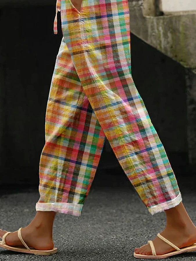 CARLA | Pantalones a rayas cómodos