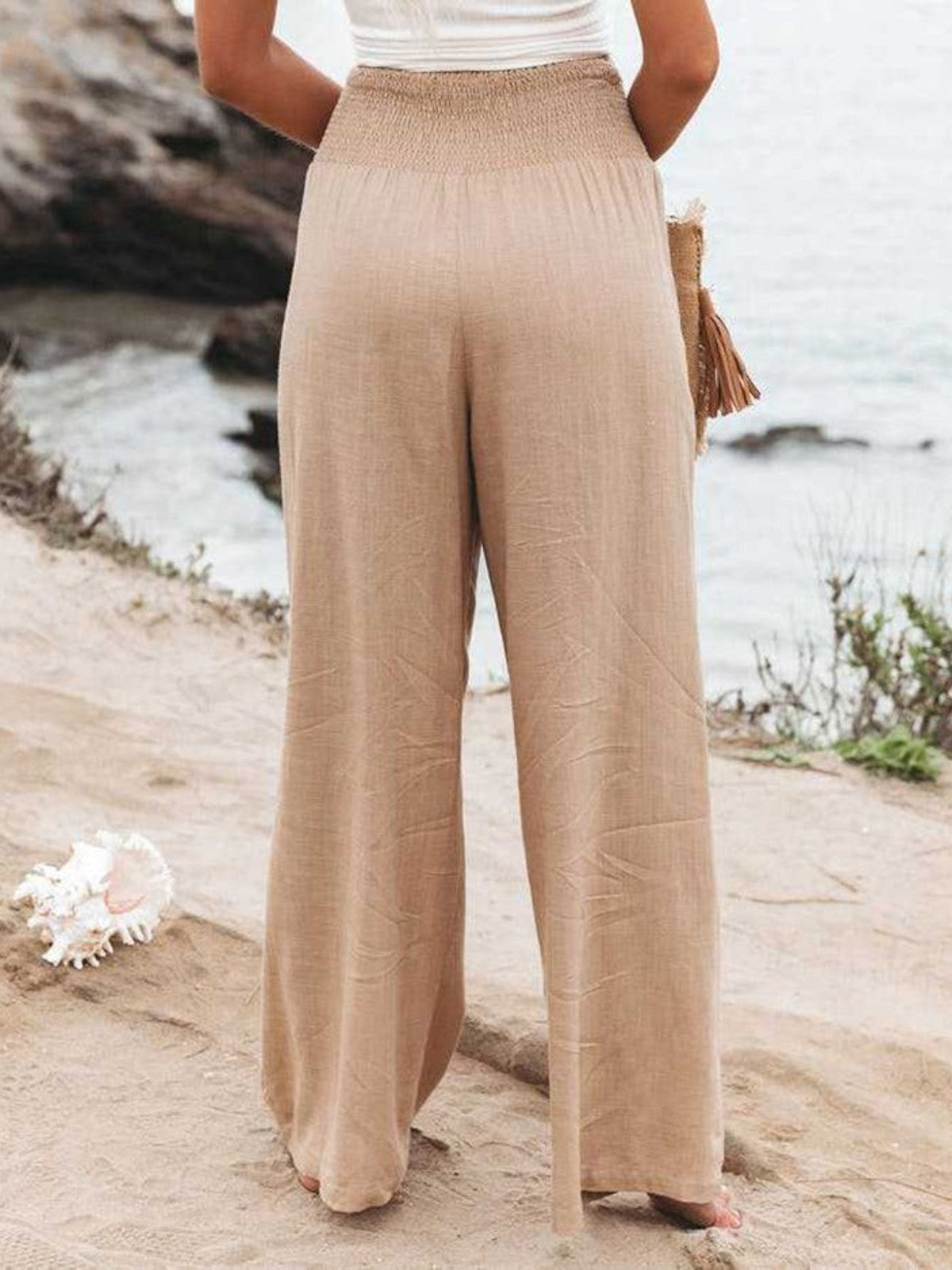 CARLA | Pantalones con pierna ancha