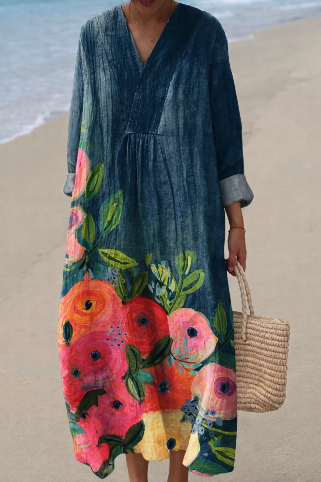 CARLA | Vestido largo bohemio