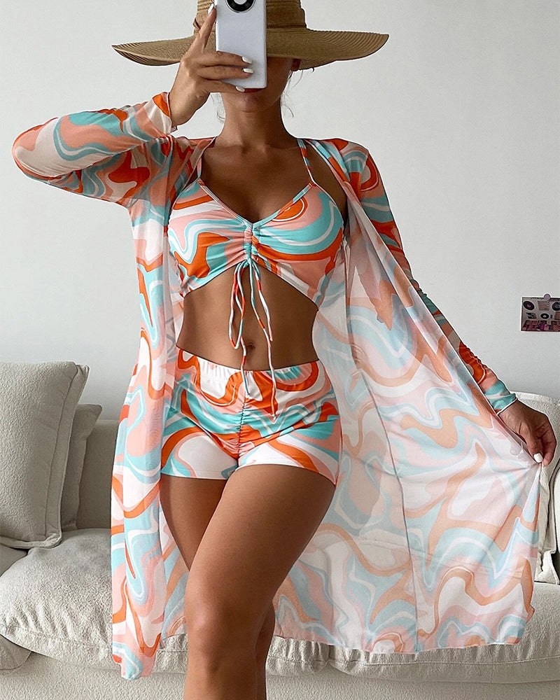 ELENA | Conjunto de bikini estampado