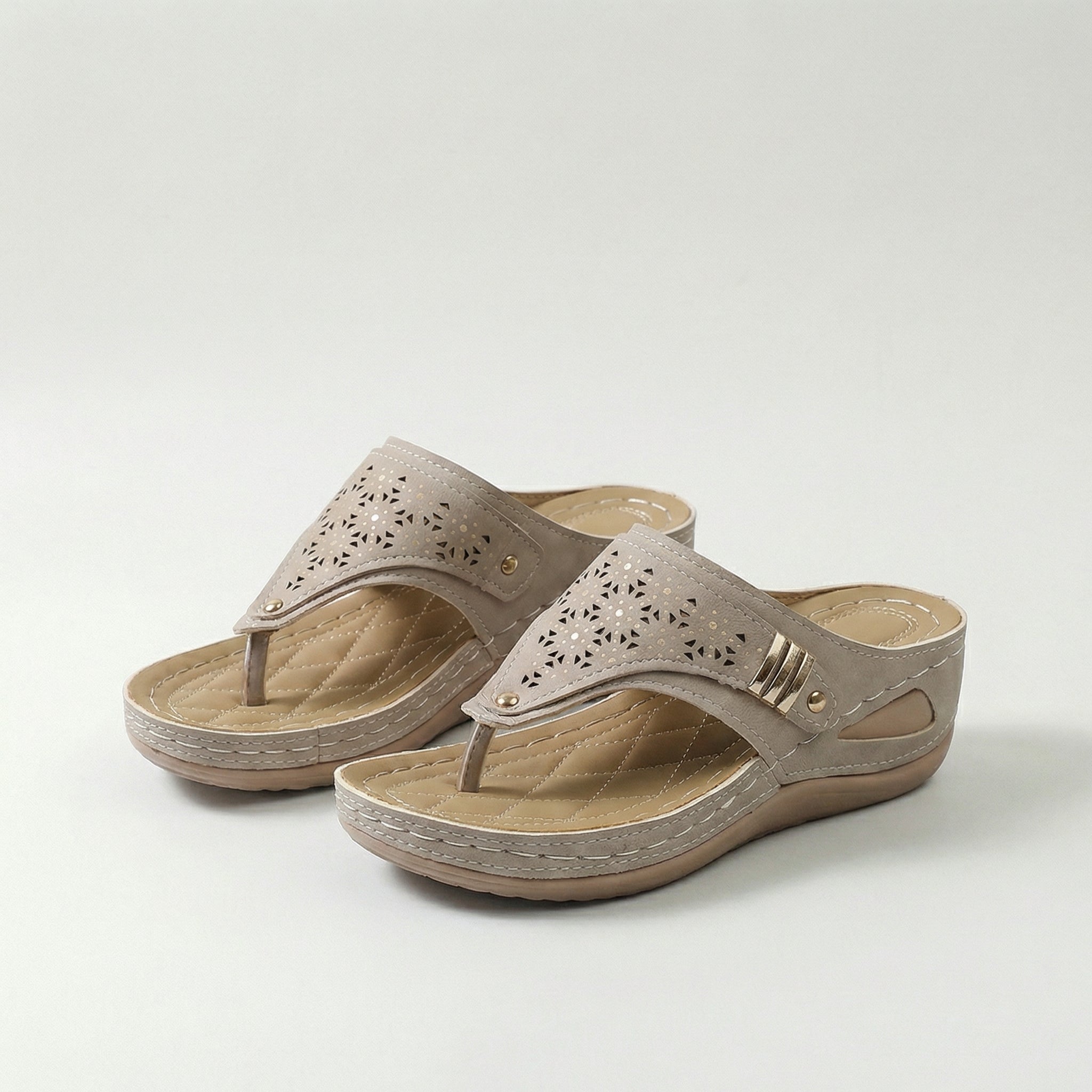 ELENA | Sandalias con tacón medio