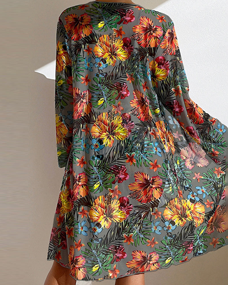 GLENDA | Bikini con falda floral