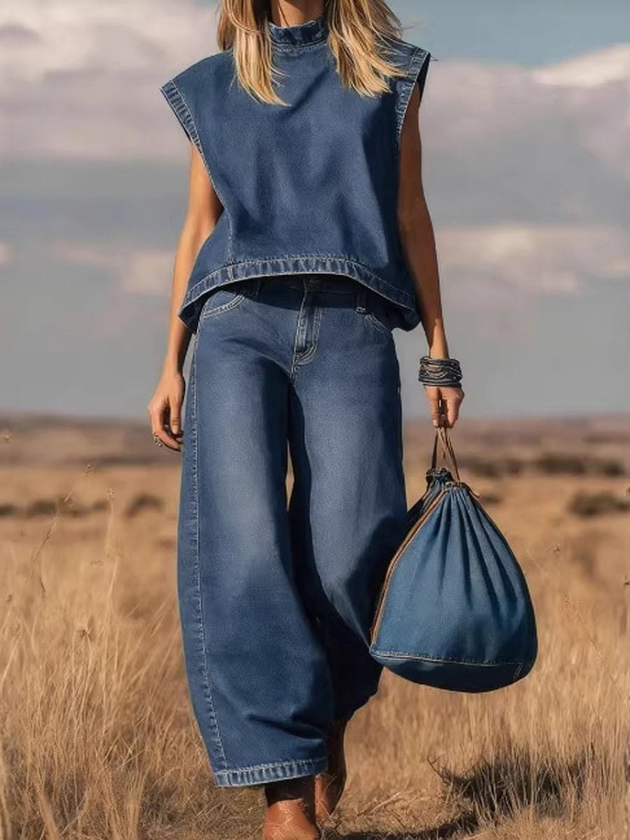 FE | Conjunto con pantalón ancho