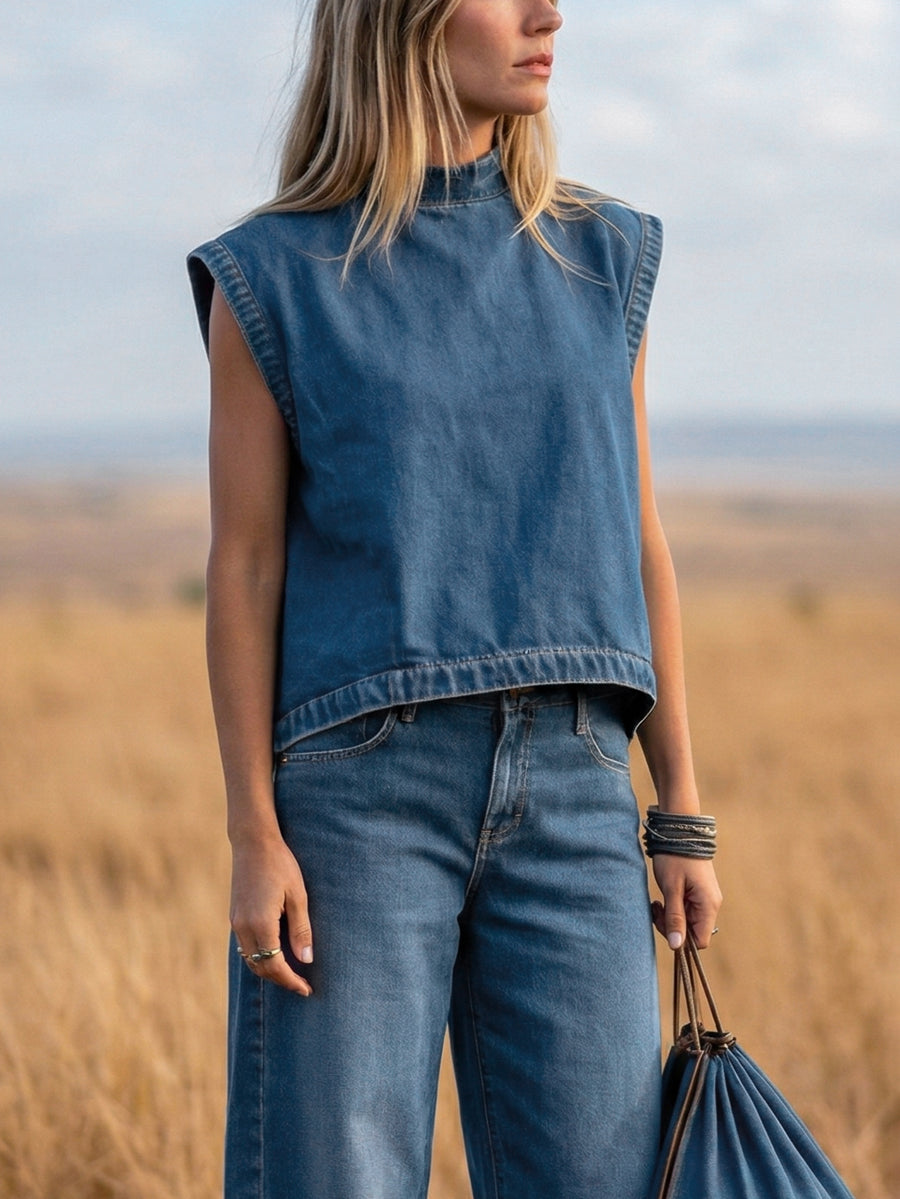 FE | Conjunto con pantalón ancho