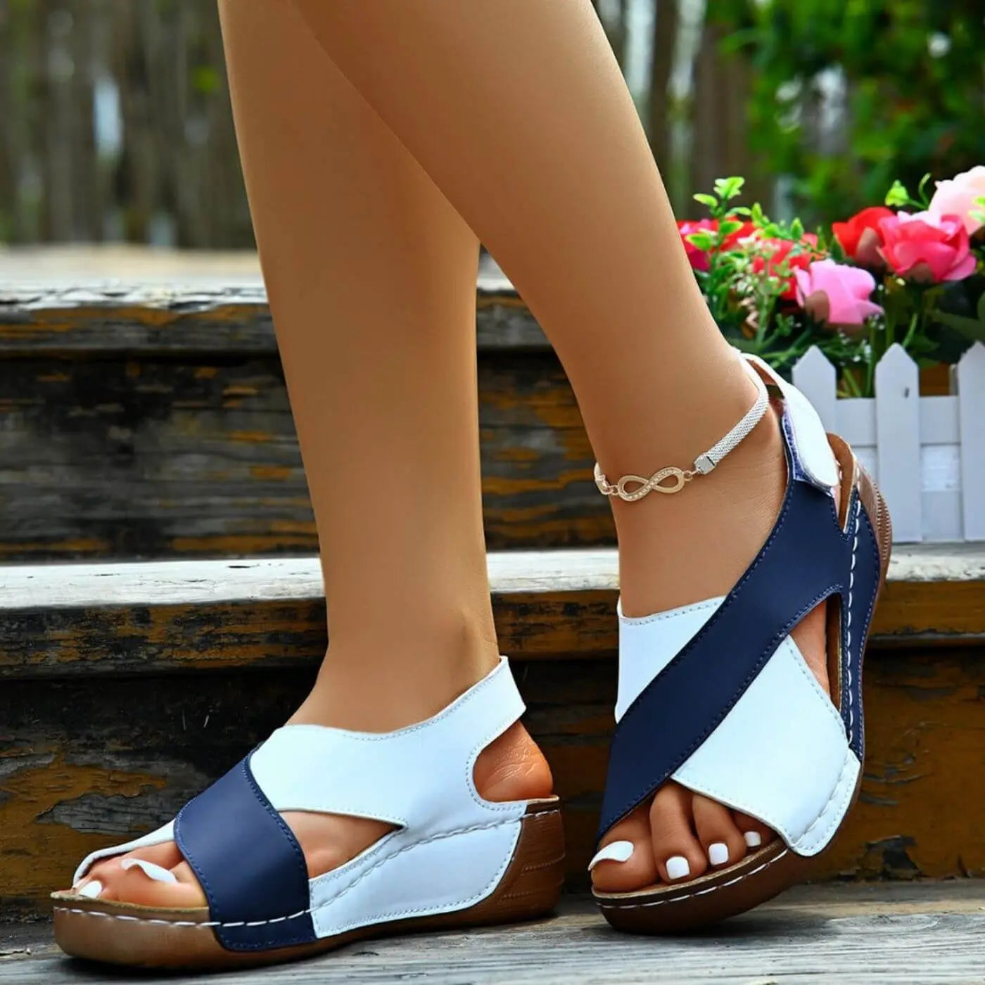 NICOLAS | Sandalias con punta abierta