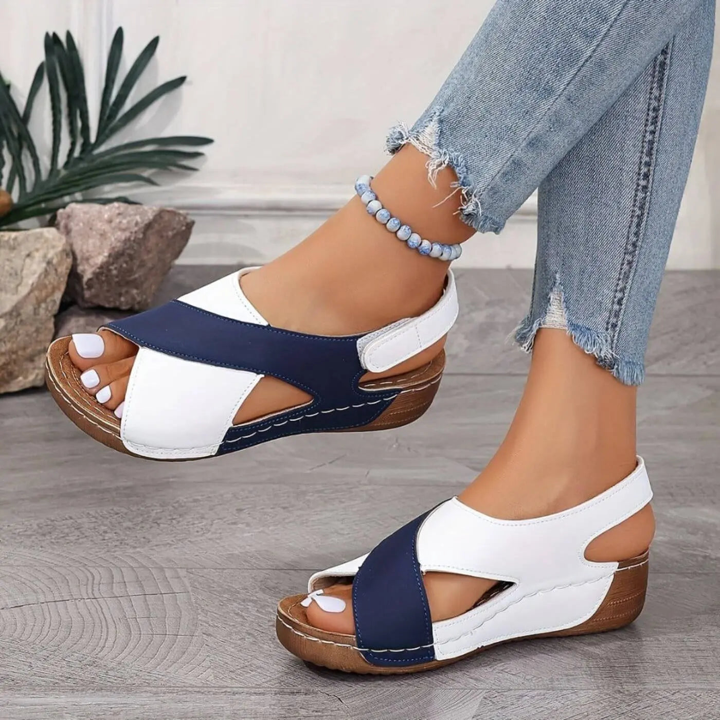 NICOLAS | Sandalias con punta abierta