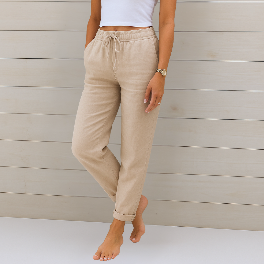 NORA | Pantalones con ajuste halagador