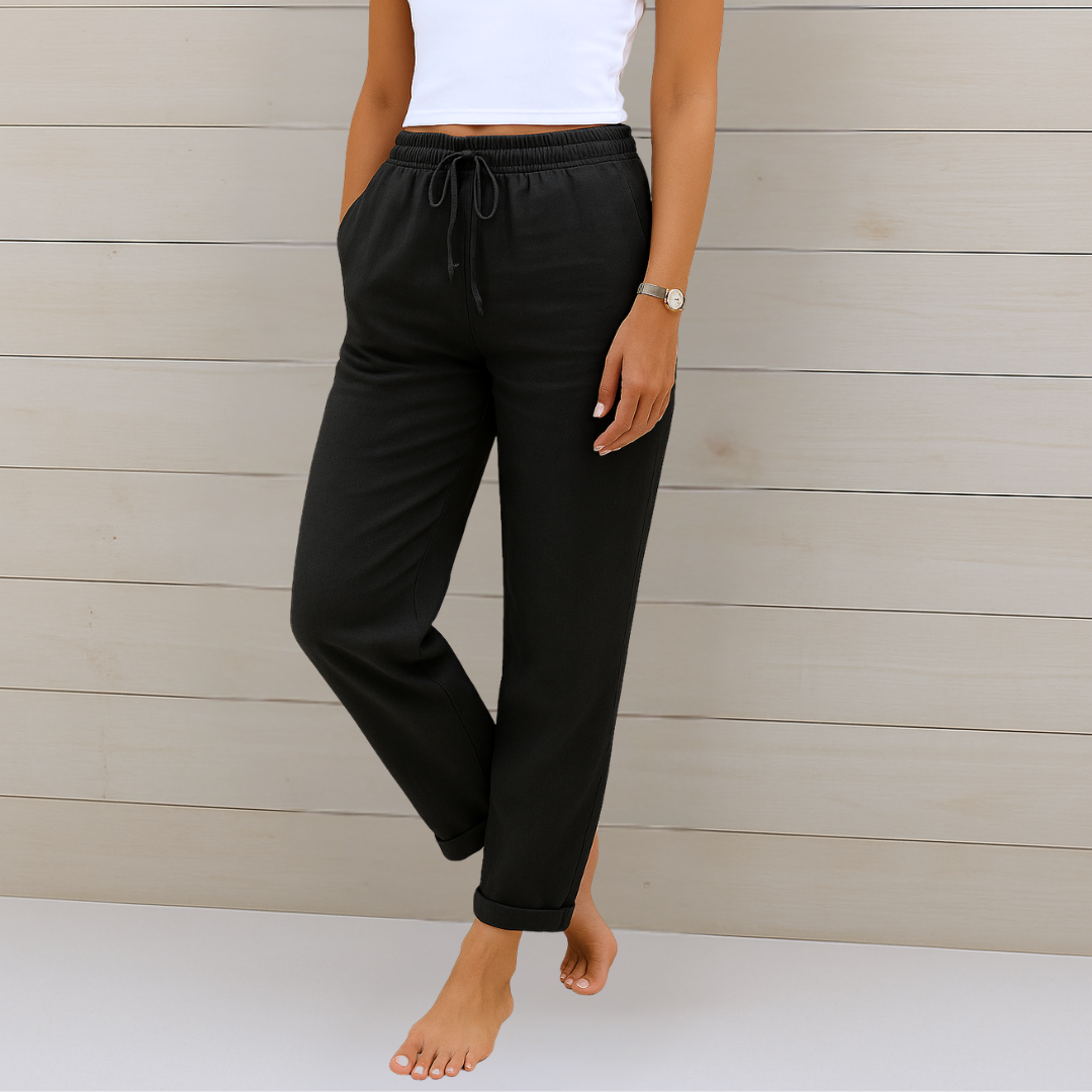 NORA | Pantalones con ajuste halagador