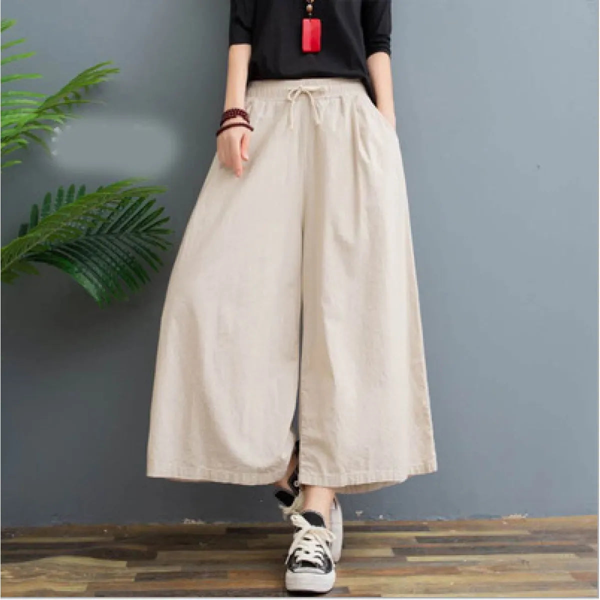 AMELINA | Pantalones plisados