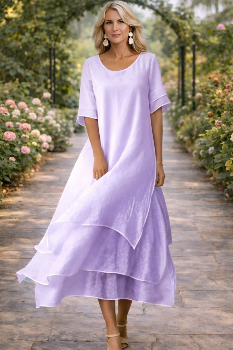 ARIA | Vestido con corte fluido