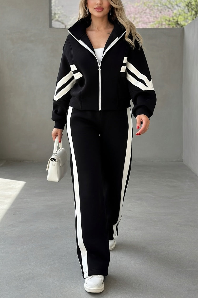 BLANCA | Conjunto con chaqueta Chevron