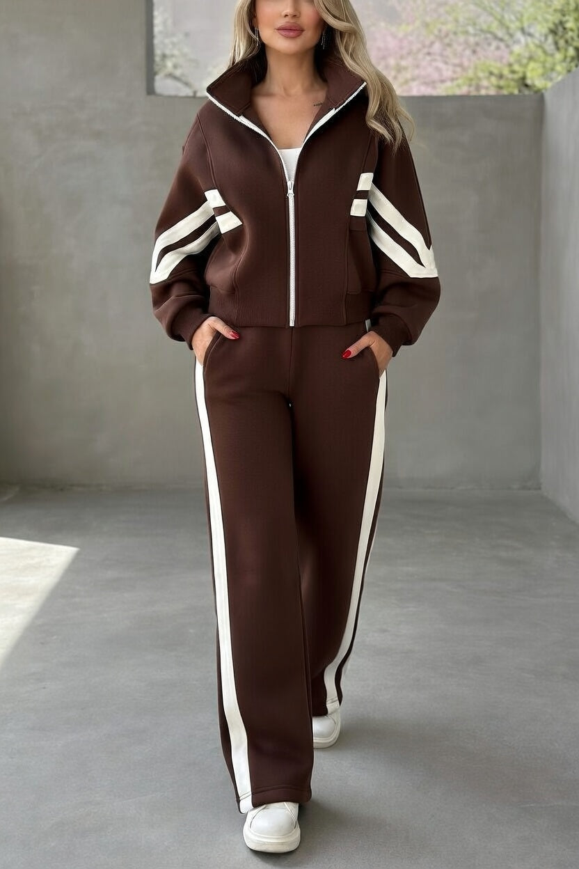 BLANCA | Conjunto con chaqueta Chevron