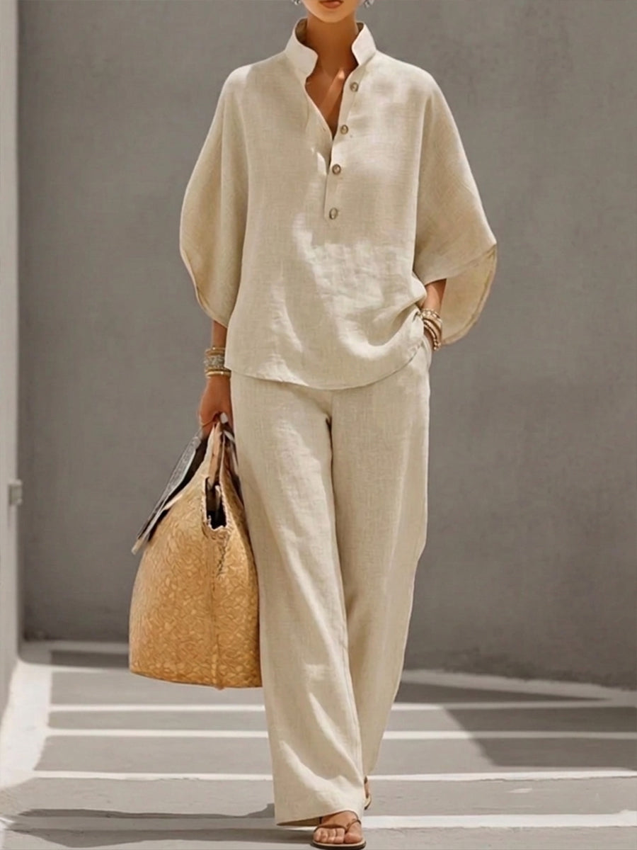 NEVA | Conjunto con pantalón ancho
