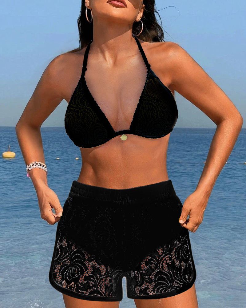LUIZA | Conjunto de bikini de encaje