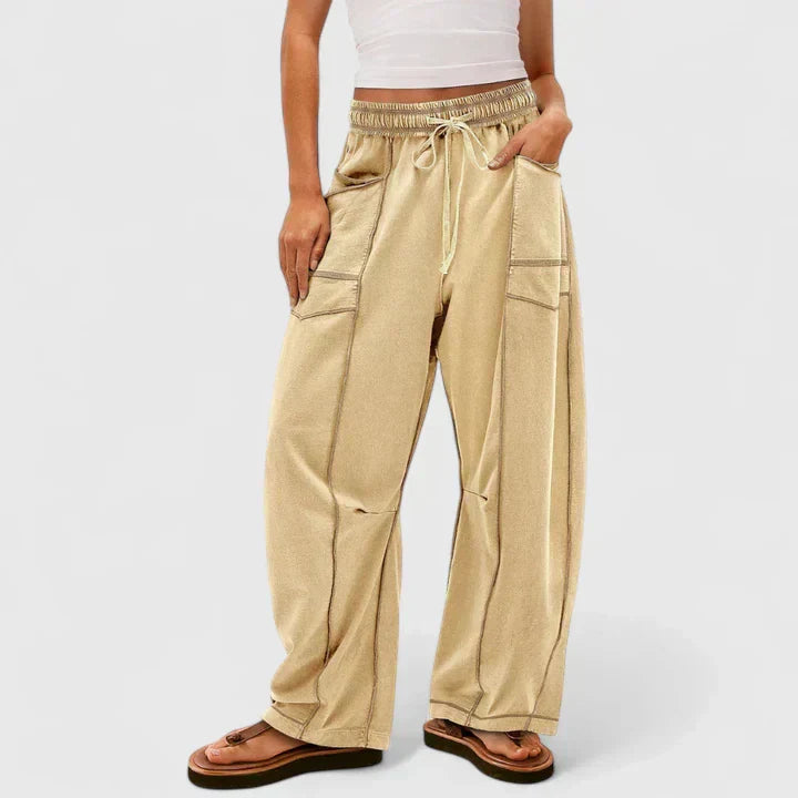 CARLA | Pantalones con ajuste relajado