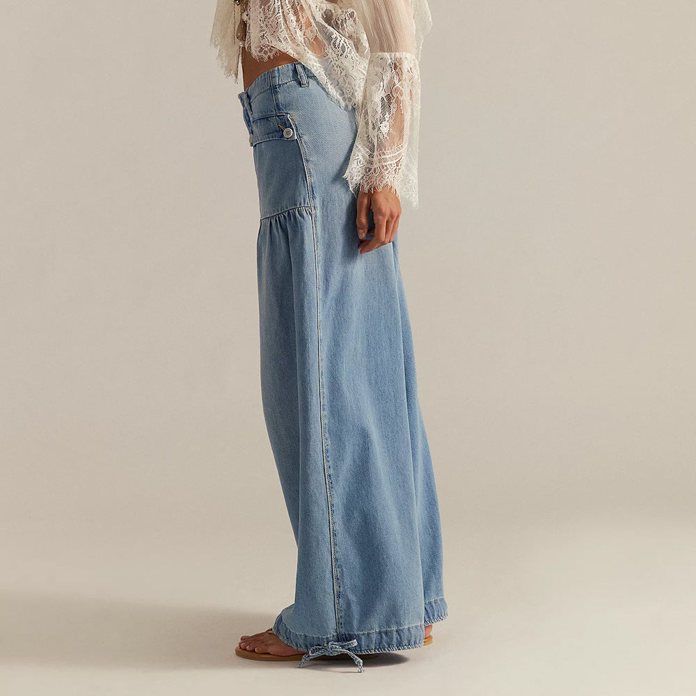 ELENA | Jeans fluidos con ajuste relajado