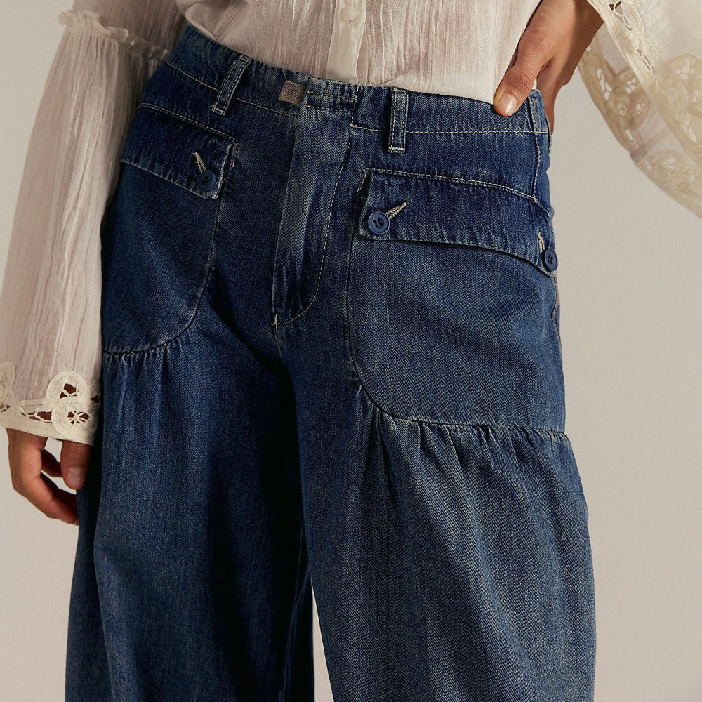 ELENA | Jeans fluidos con ajuste relajado
