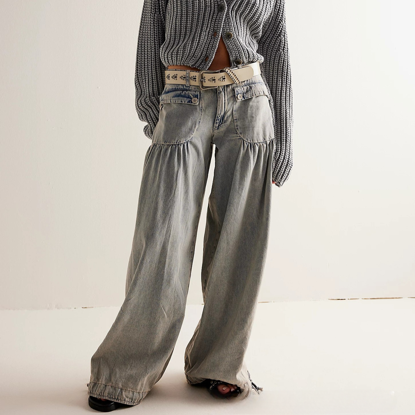 ELENA | Jeans fluidos con ajuste relajado