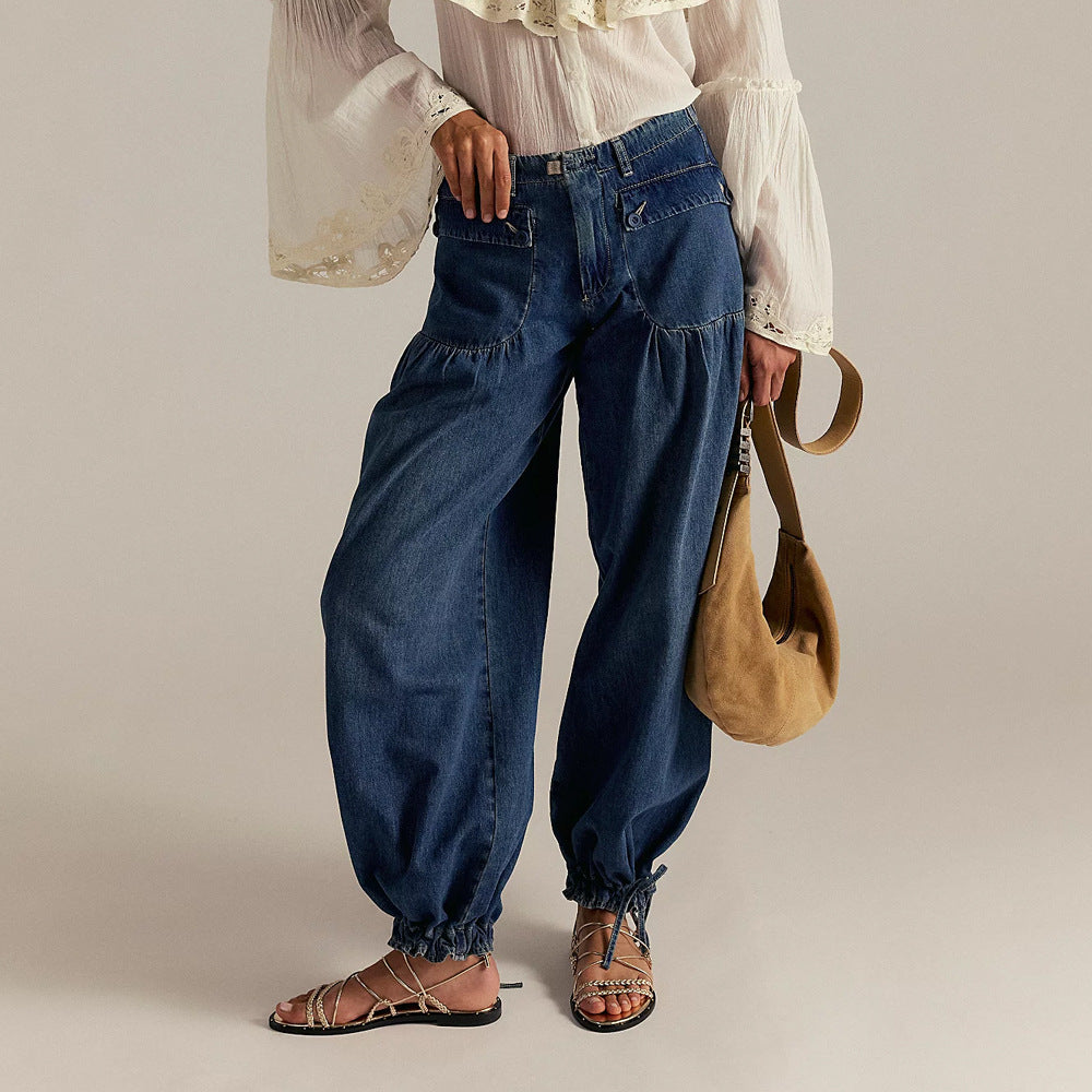 ELENA | Jeans fluidos con ajuste relajado