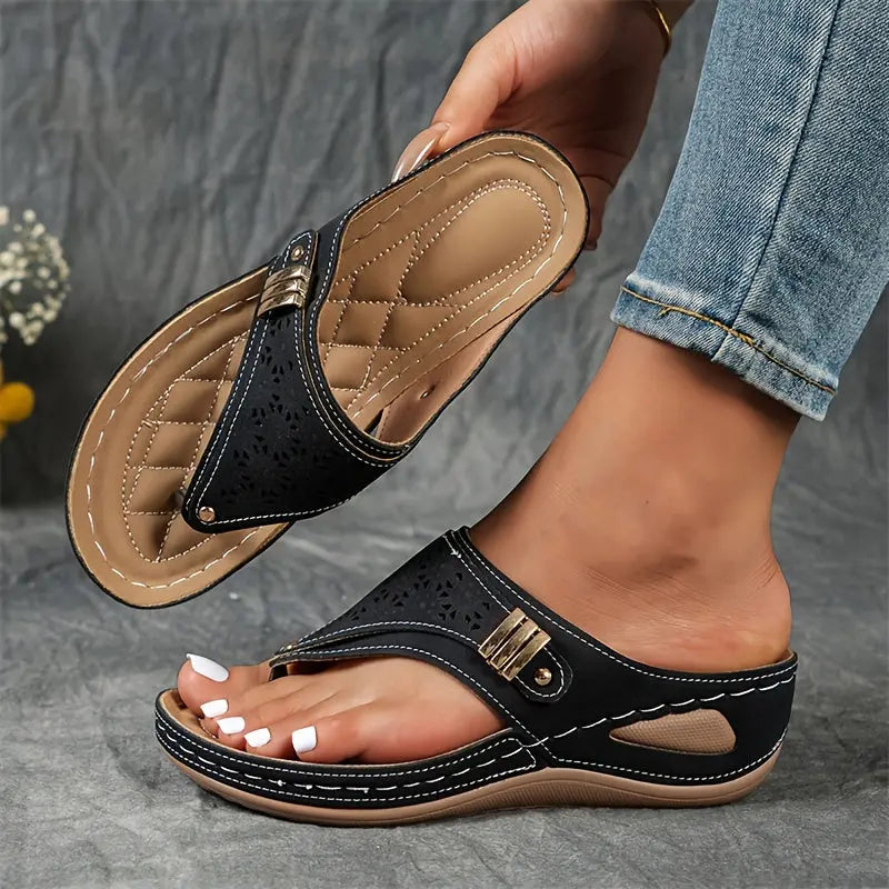 ELENA | Sandalias con tacón medio