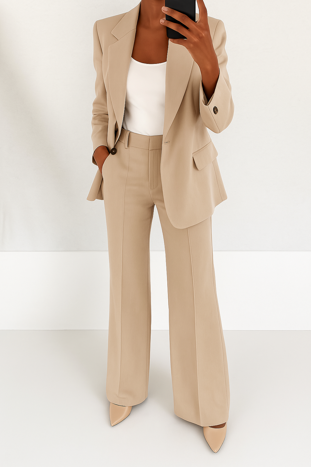 ELIZA | Conjunto con chaqueta clásica
