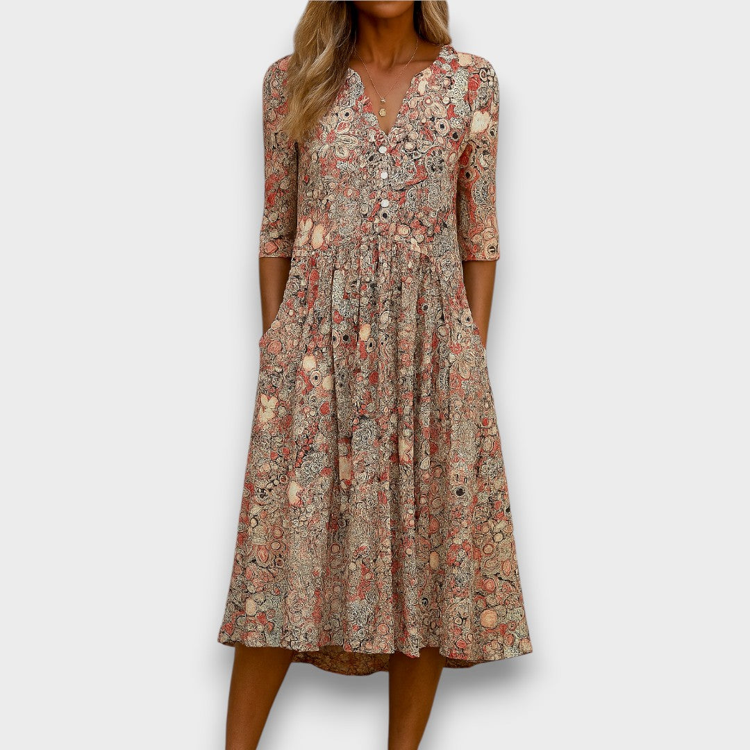 HARLO | Vestido con botones