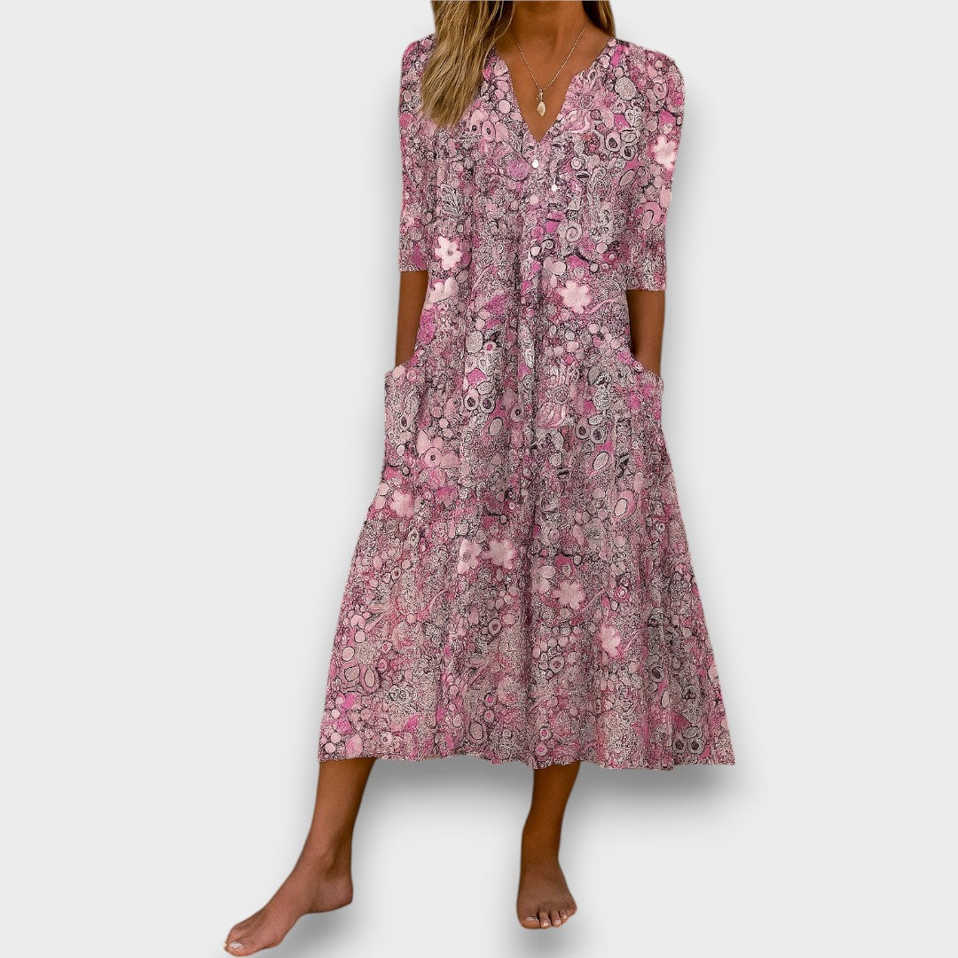 HARLO | Vestido con botones