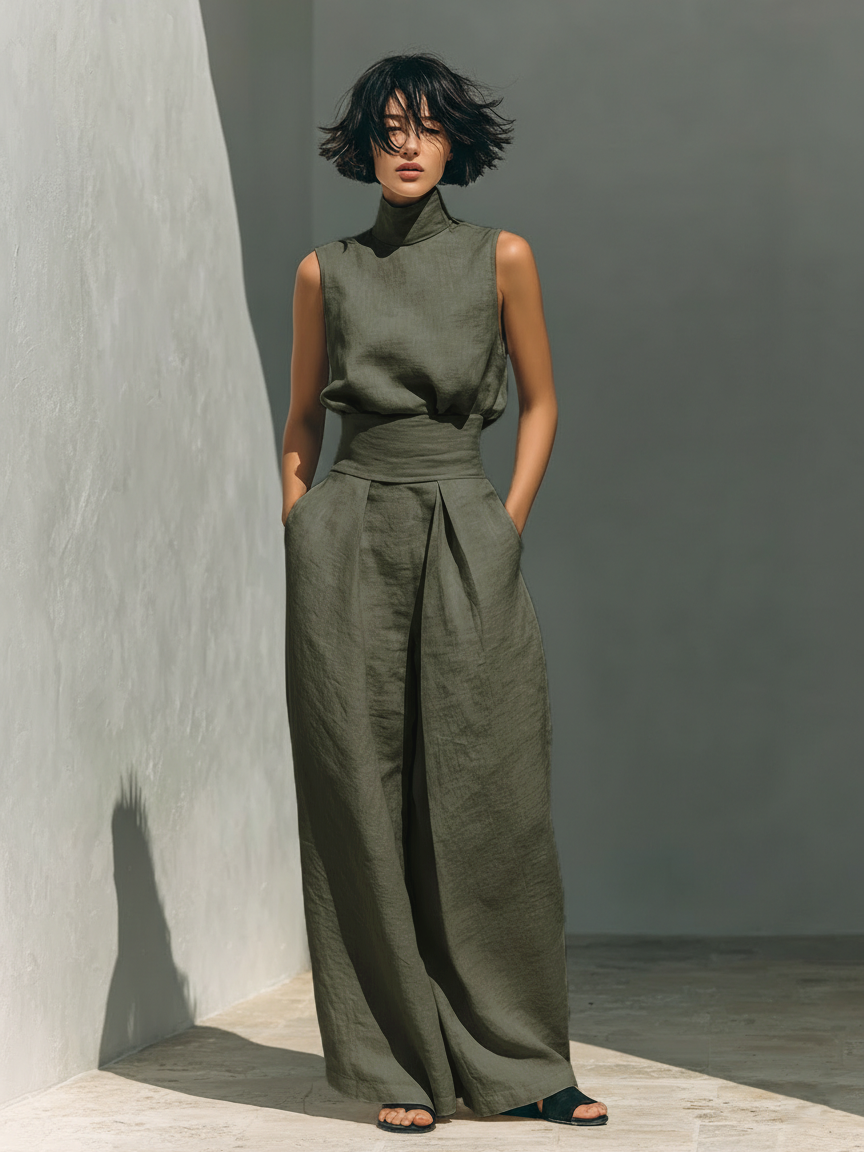 LILIANA | Conjunto deportivo con pantalón ancho