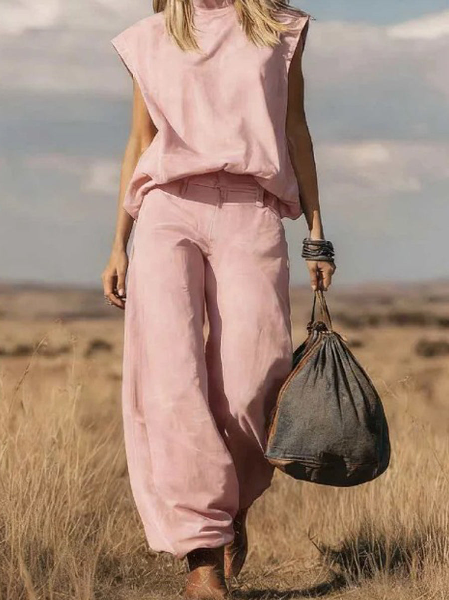 FE | Conjunto con pantalón ancho