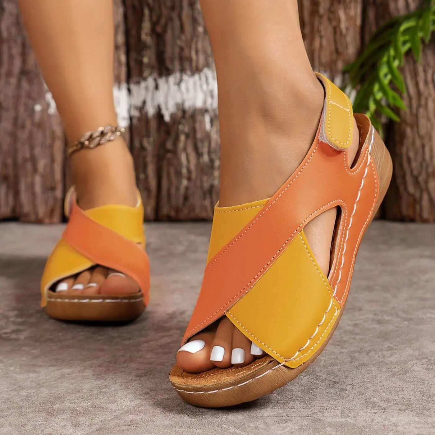 NICOLAS | Sandalias con punta abierta