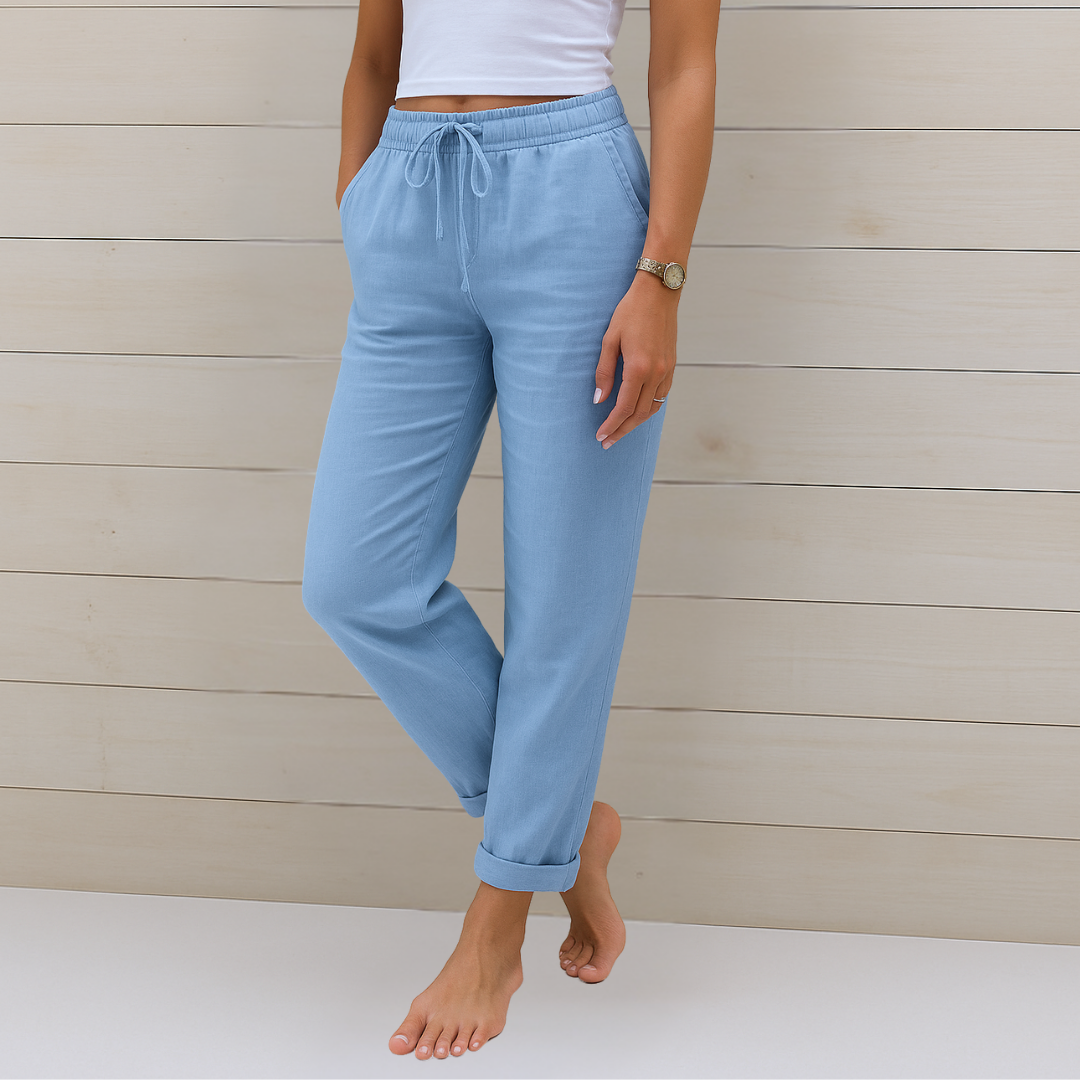 NORA | Pantalones con ajuste halagador