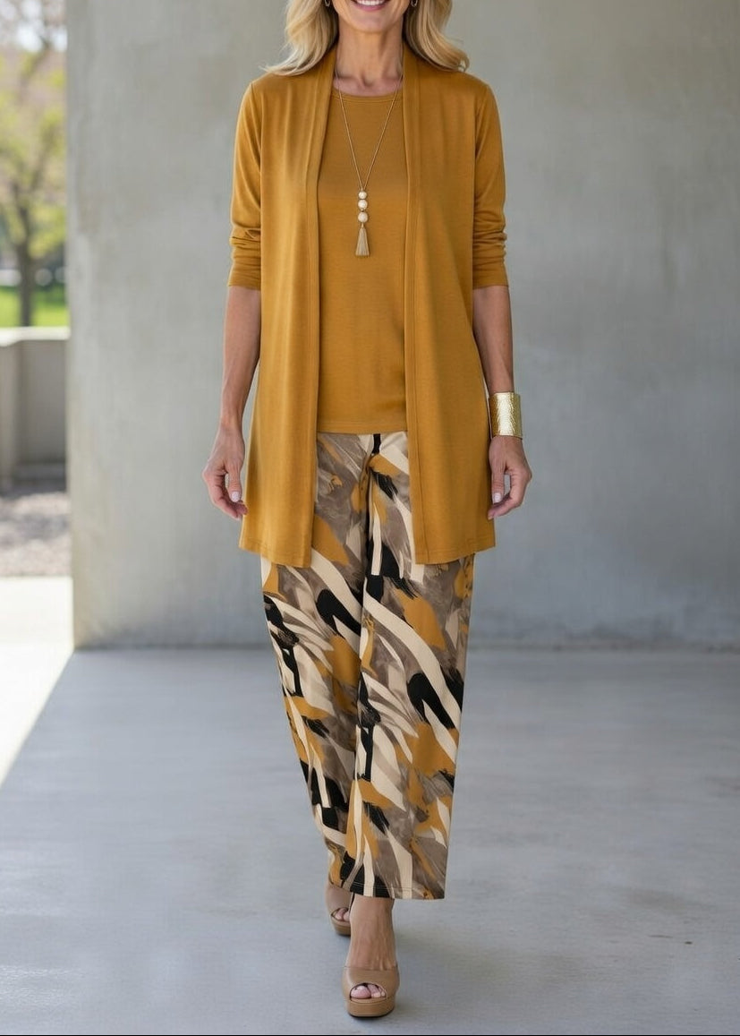 MILA | Conjunto con pantalón ancho