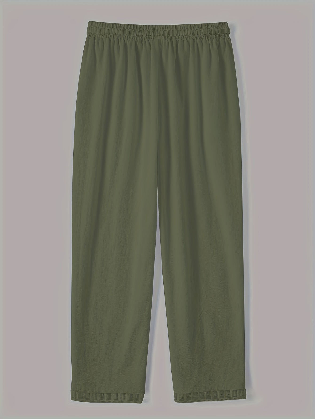 WREN | Pantalones cropped con detalle en contraste