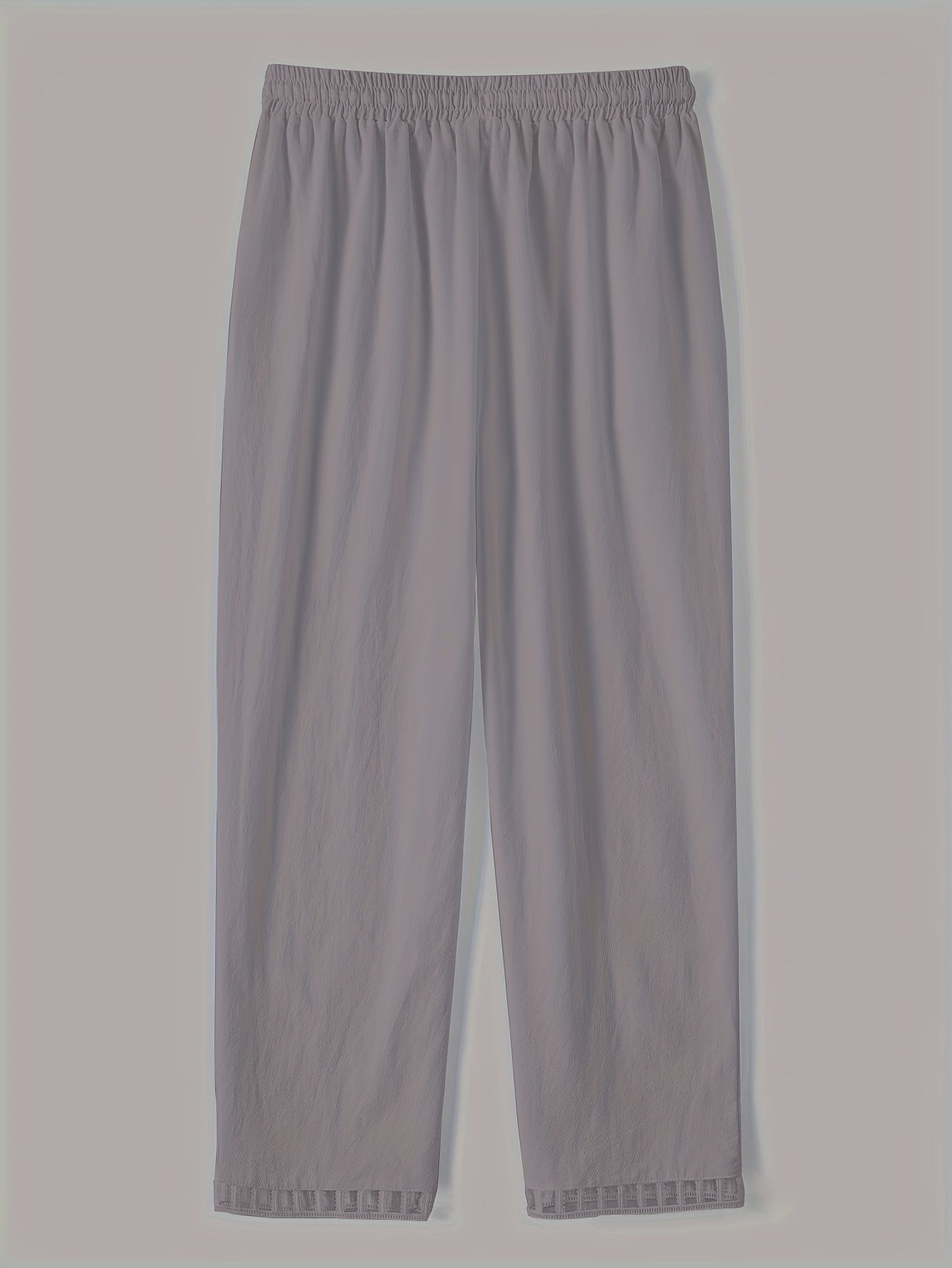 WREN | Pantalones cropped con detalle en contraste